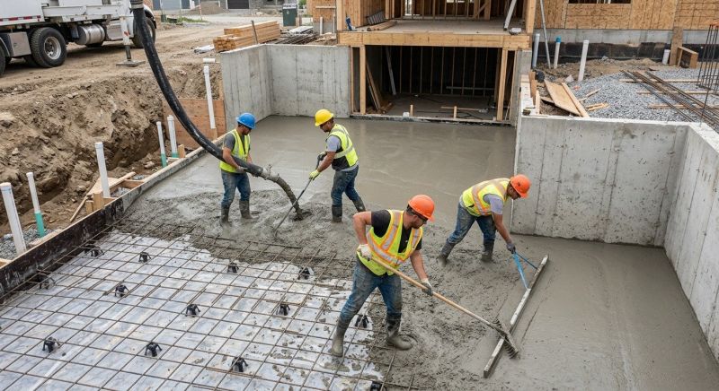 Basement Concrete Installation in Chatham, NJ
