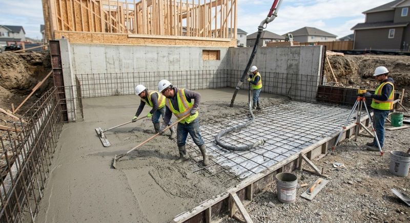 Basement Concrete Installation in Edison, NJ