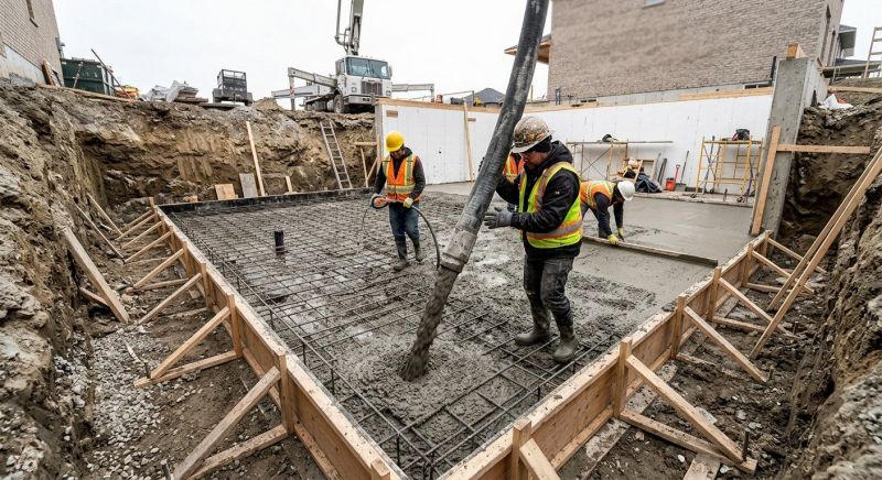 Basement Concrete Installation in Matawan, NJ