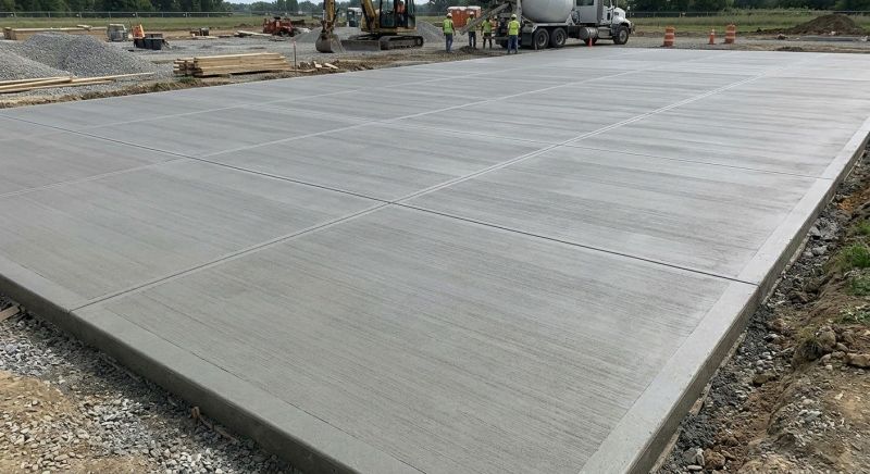 Commercial Slab Construction in Bedminster, NJ