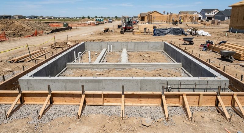 Concrete Foundation Installation in East Brunswick, NJ
