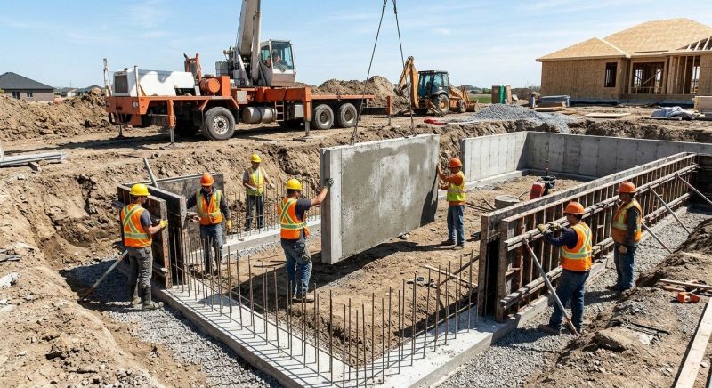 Foundation Construction in Monroe Township, NJ
