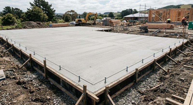 Foundation Slab Construction in Old Bridge, NJ