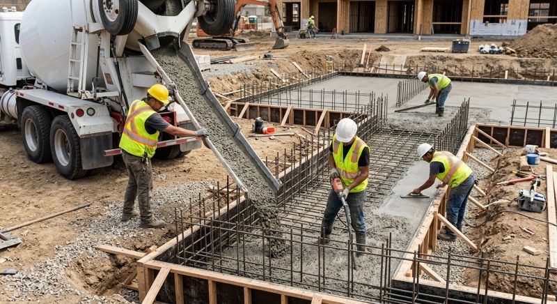 Foundation Wall Pouring in Allentown, NJ
