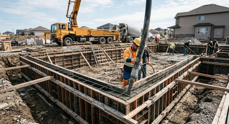 Foundation Wall Pouring in Basking Ridge, NJ